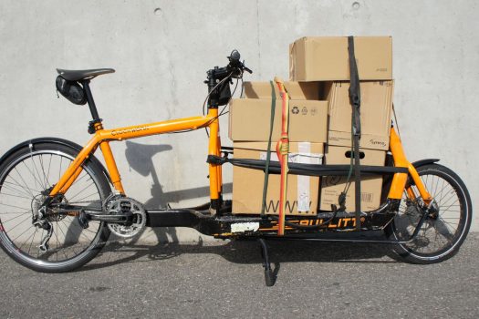 Livraison régie et relocation par Vélo Express