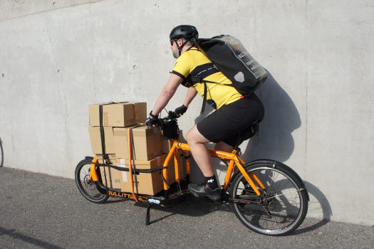 Livraison volumineuse en Vélo-cargo par VéloExpress